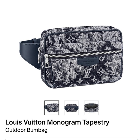 NWT Louis Vuitton Monogram Tapestry Outdoor Bumbag - Picture 12 of 12